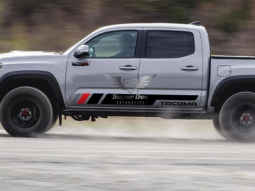 Pair of Rocker Panel stripes for Tacoma Side Vinyl Stickers Decal fit to Tacoma 13-20