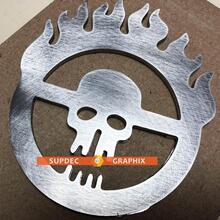 Mad Max Fury Road Metal Aluminum Badge Bed Side Emblem Aluminium 2