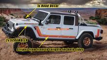 Scrambler Kit for Jeep Gladiator Old school retro style 3