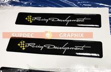 Racing Development emblem domed Sticker Decal for Tacoma Tundra FJ Cruiser fit to TRD 2