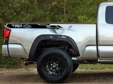 Pair of Custom TRD Casper Side Vinyl Stickers Decal fit to Tacoma 13-20 2