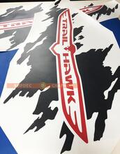 Pair of Trail Hawk Jeep Renegade Compass bed side decals stickers 2 colors 3