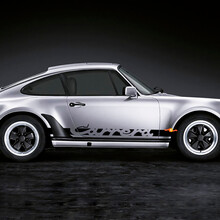 Porsche 911 Carrera Stripes Side Decal Sticker 2