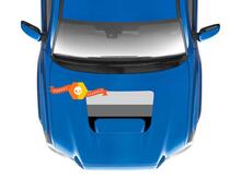 Toyota Tacoma TRD Sport PRO Hood Scoop Racing Tricolor Sticker Decal Graphics 2016 2017 2018 2019 2020  2