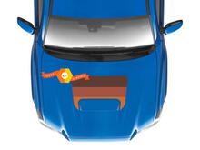 Toyota Tacoma TRD Sport PRO Hood Scoop Racing Tricolor Sticker Decal Graphics 2016 2017 2018 2019 2020  3