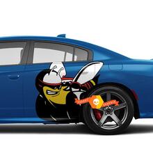 Full color Scat Pack Scatpack Dodge Charger or Challenger Side Decals Stickers 2