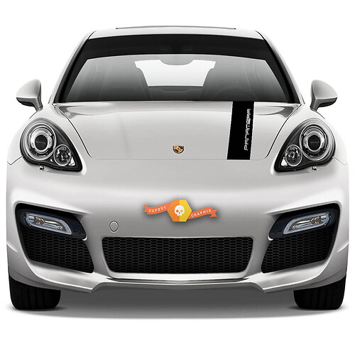 Porsche Рanamera Stickers Hood Stripes Decal Sticker 