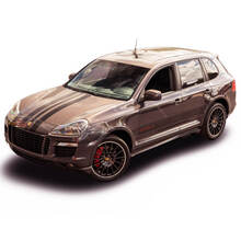 Porsche Cayenne GTS Design Edition 3 Racing Side Hood Stripes Decal Sticker
 2