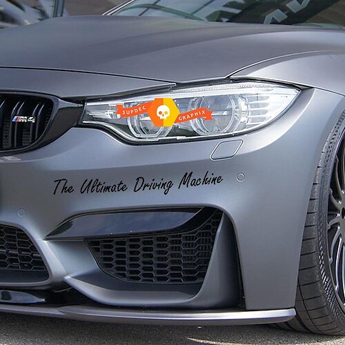 The Ultimate Driving Machine BMW M Power M Performance new vinyl decals stickers