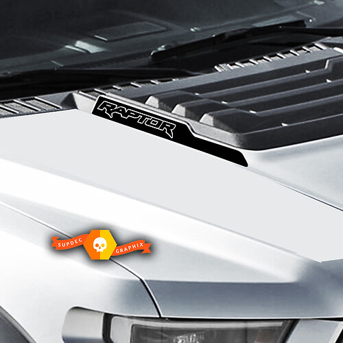 2019 Ford Raptor Svt F-150 Hood Cowl With Raptor Vinyl Stickers Decals Graphics