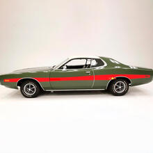 Side Retro Decals Stickers for Dodge Charger 1973 2