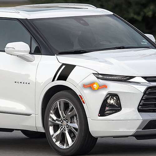 Torch Fender Stripe Fits: Chevy Blazer Graphic Sticker Decal