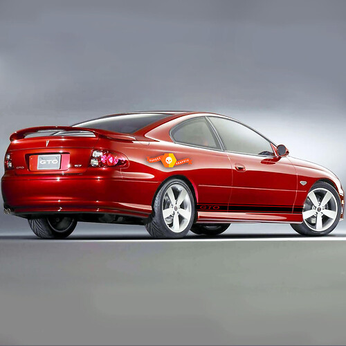 Rocker Side stripes Stripe Graphics Stickers Decals All year Pontiac GTO
