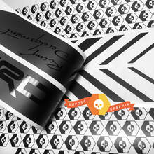 TRD Racing Development Black Matte and Black Gloss Side Vinyl Stickers Decal fit to Tacoma 2013 - 2020 or Tundra 2013 - 2020 3