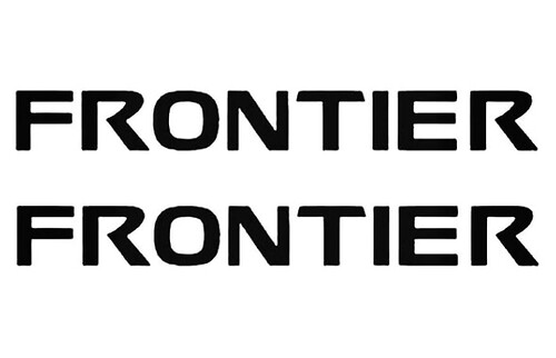 2 Frontier Decal Sticker Graphic Side Kit For Nissan 