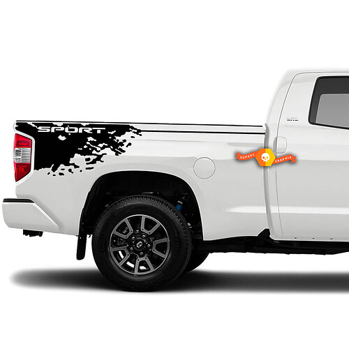 Burst Mud Splash Decal Toyota Tundra Sport Vinyl Sticker Graphic Stripe