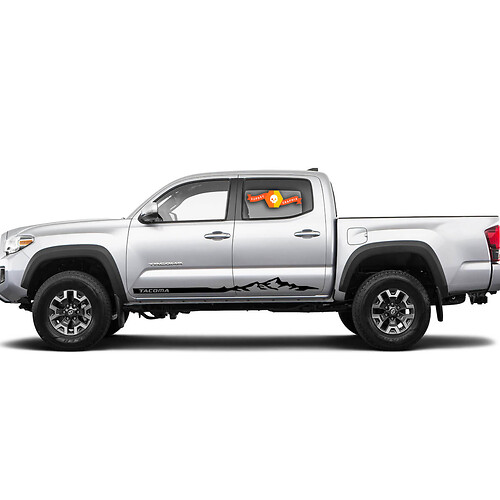 2 Toyota Tacoma Vinyl Decal Sticker Graphics TRD Sport Side Door