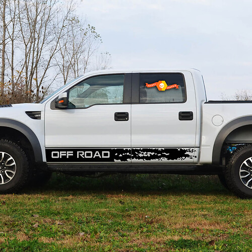 2 Rocker Stripe Fits ford Raptor 2019 - 2020 Graphic Sticker Decal