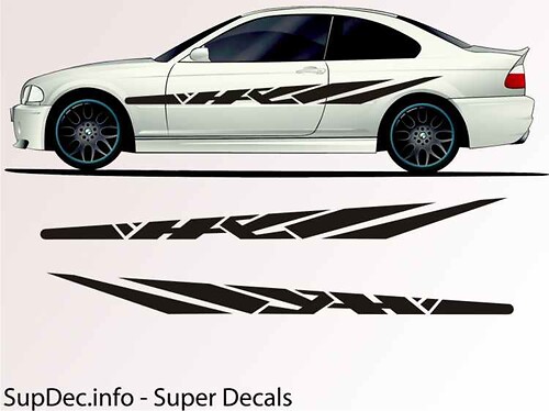 Vinyl Auto Body Graphics EXTERIOR OUTSIDE Decal sticker B703
