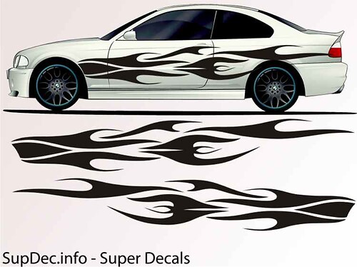 Vinyl Auto Body Graphics EXTERIOR OUTSIDE Decal sticker B738