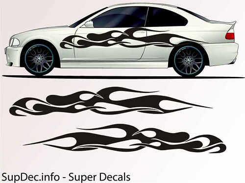 Vinyl Auto Body Graphics EXTERIOR OUTSIDE Decal sticker B757