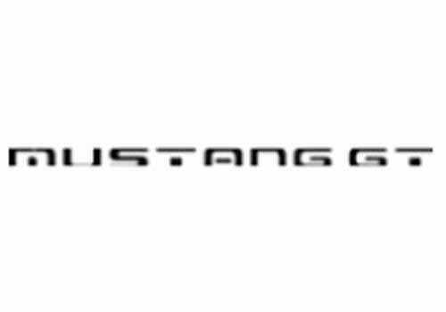 Mustang logo Decal Sticker 1