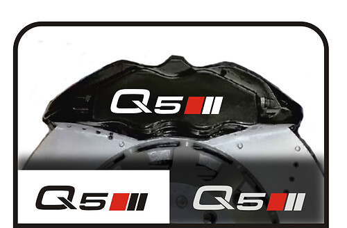AUDI Q5 Caliper Brake AUDI Q5 A3 S3 RS3 Q3 Q7 TT S-line sline