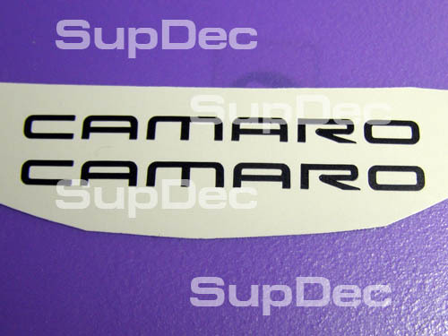 Camaro wheel 2 Stickers Decals