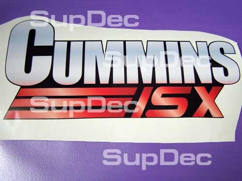 2 Cummins ISX emblem dodge ram Stickers Decals