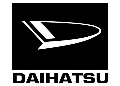 DAIHATSU DECAL 2015 Self adhesive vinyl Sticker Decal