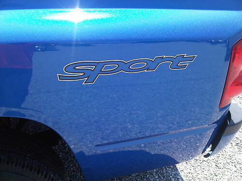2 Dodge Dakota Sport RAM TRUCK Vinyl Decal Stickers
