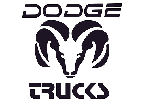 Dodge Ram TRUCKS window Stickers Decals