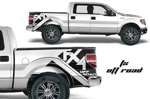F-150 Ford Raptor Svt Digital Off Road Mud Splash Decal Graphics Decals Stickers Chatter

