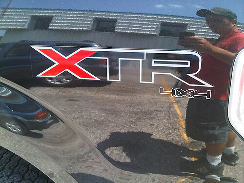 2  Ford F150 XTR 4x4 Ford Off road TRUCK Vinyl Decal Stickers
