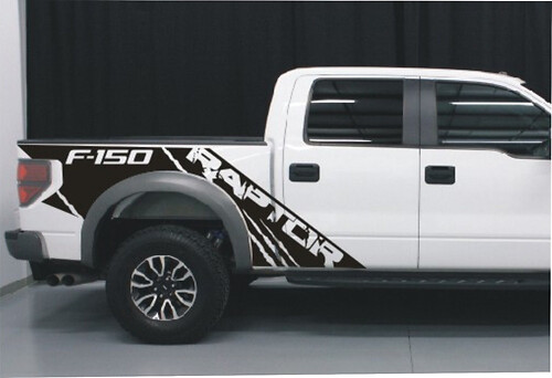 Ford Raptor SVT F150 Bedside Predator Vinyl Graphics Stickers Decals Fits 2010 Thru 2014