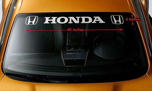 HONDA STYLE #3 ପ୍ରତିଷ୍ଠାନ ବାନର ଭିନିଲ୍ ଦୀର୍ଘକାଳିନ ପ୍ରିମିୟମ୍ ଡିକାଲ୍ ଷ୍ଟିକର୍ 40