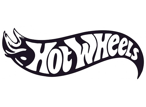 HOT WHEELS 0958 Self adhesive vinyl Sticker Decal