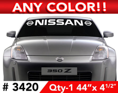NISSAN MAXIMA ALTIMA 370 Z DECAL STICKER 44