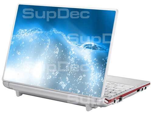 Water dynamics Wrap Decal Sticker for Laptop