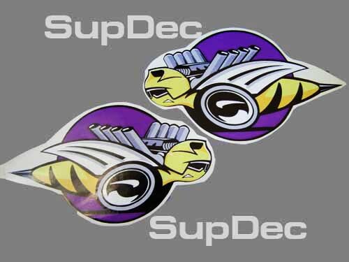 Dodge RUMBLE BEE Vinyl 2 Decals Stickers