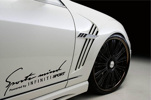 2 Sports Mind Powered by INFINITI SPORT G37 Sticker Decal