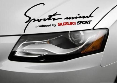 2 Sports mind Produced by MAZDA 3 SPORT Vinyl Sticker Decal