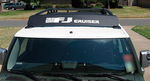 Toyota FJ Cruiser the tires Decal Sticker
