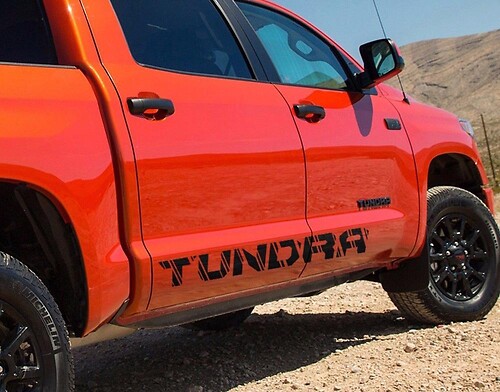 Toyota-TUNDRA-2016-TRD-sport-side-stripe-graphics-Sticker Decal-Wild-Style
