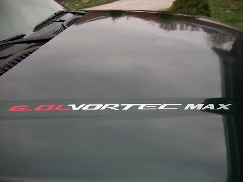 2 VORTEC MAX 6.0L Chevy Silverado GMC Sierra HD SS Sticker Decal