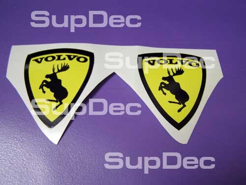 Volvo emblem 2 DECALS STICKERS vinyl