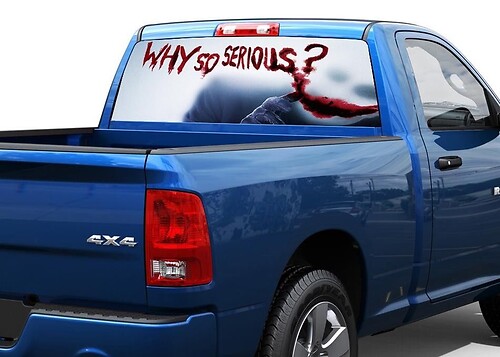 Keno-So-Serious-Rear-Window-Wrap-Graphic-Decal-Sticker-Truck-SUV-RAM-Tundra-F150
