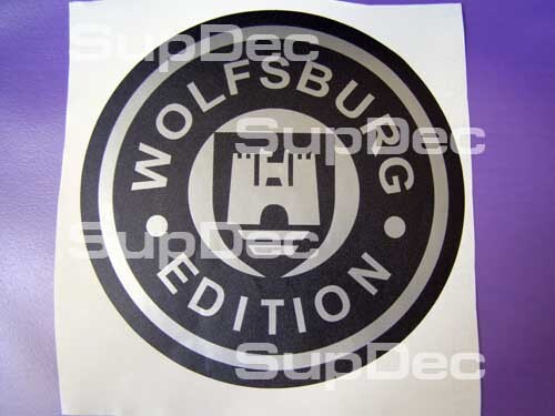 Wolfsburg Vw Stickers Decal Bumper Window Sticker
