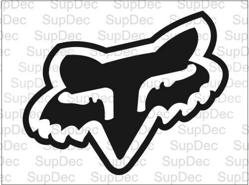 Fox Racing  Decal Sticker #2