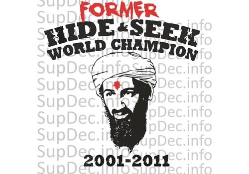 Osama Bin Laden Kill Ded Decal Sticker #2
